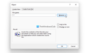 How to link or embed PowerPoint PPT or PDF objects in Word