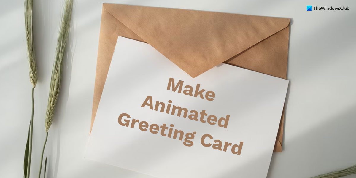 How to make Animated Greeting Cards using PowerPoint