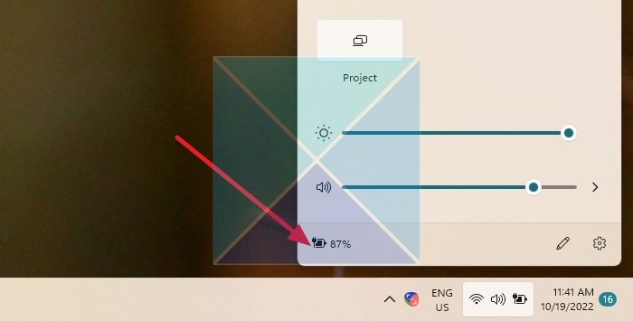 Battery Level Indicator Windows