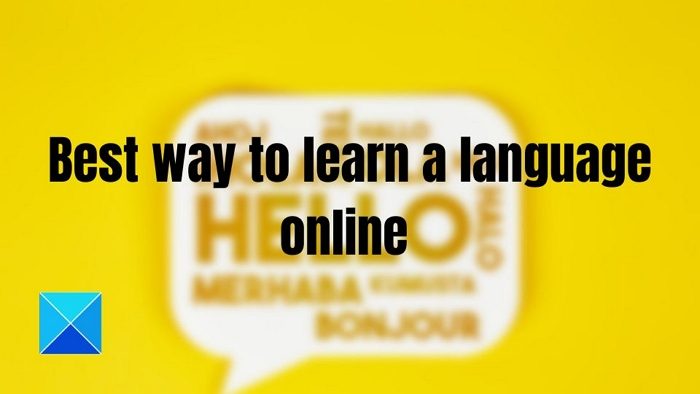 Best way to learn a language online fast free