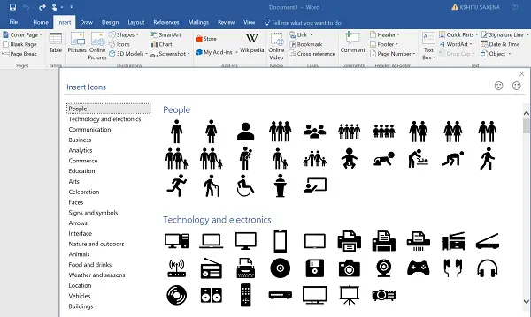 How To Convert Svg Icons To Shapes Using Microsoft Word