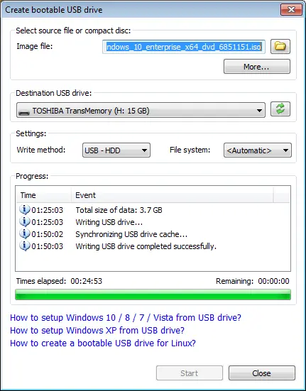 can i create a bootable usb from windows 10