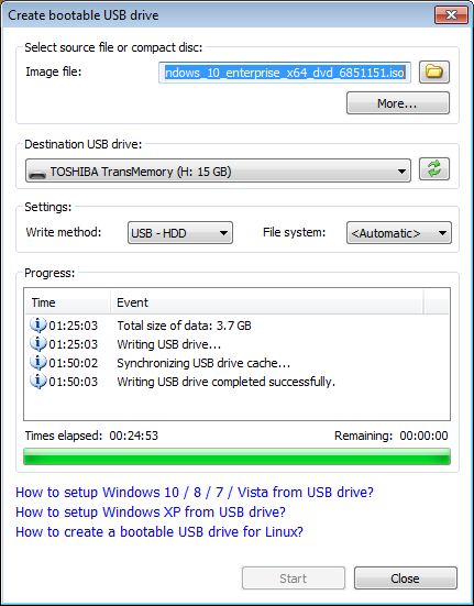 Terapi Luske vegetation How to make a bootable USB Drive using CMD or free Windows software
