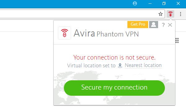 avira vpn chrome