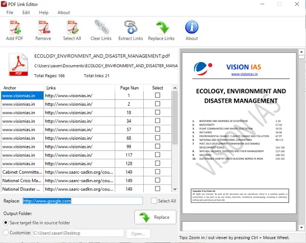 Add Remove Or Edit Hyperlinks In Pdf Files With Pdf Link Editor