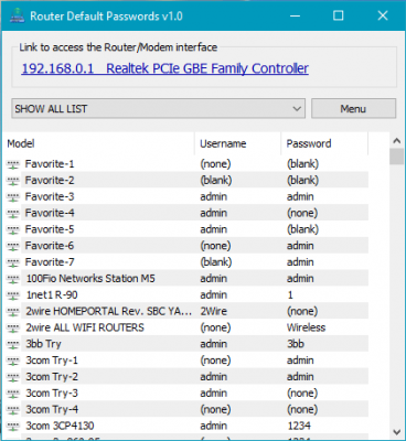 Router Default Password: Find default username, password & login URL