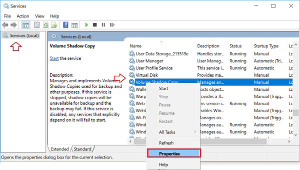 If yous break that without making whatever changes What is vssvc.exe? Fix vssvc.exe high disk usage issue