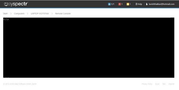 Or exercise you lot help your parents or friends inwards maintaining their computers OO Syspectr lets you lot monitor multiple Windows computers remotely