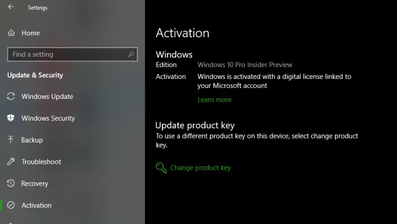 Windows 10 suddenly deactivated itself after Update