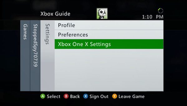 Disable Enhanced Graphics for "Enhanced Xbox 360 Games"