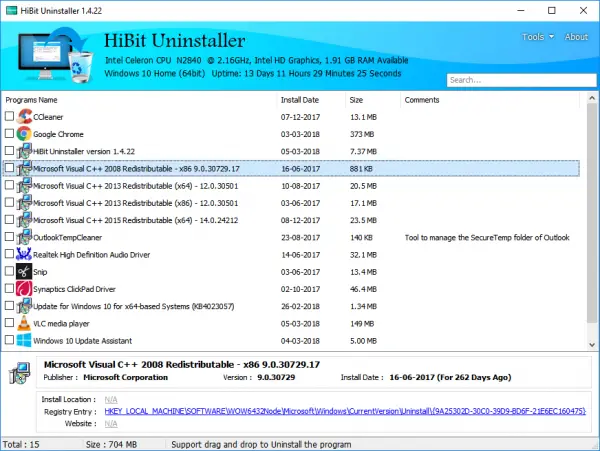 HiBit Uninstaller for Windows PC