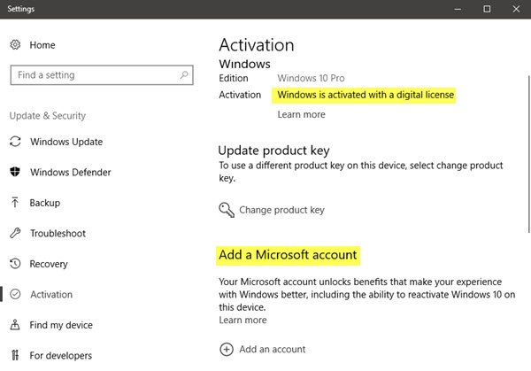 office asking for activation after upgrading