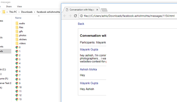 The recent debacle of Facebook user information used past times Cambridge Analytica has raised some serio What to await when y'all download Facebook Data History