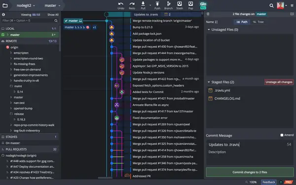 git client debian