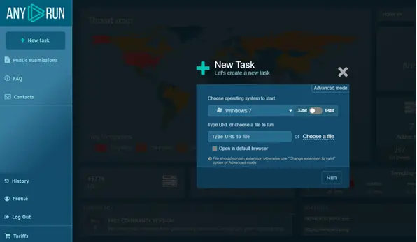 Any.Run – An Online Malware Analysis Tool