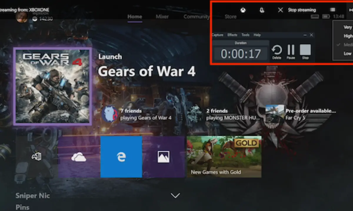 Multiple Ways To Record Xbox One Gameplays Videos With Audio