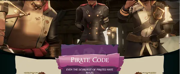 Sea of Thieves Beard Error codes & messages