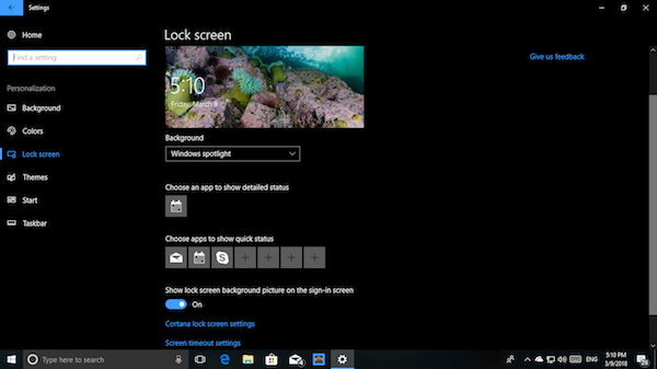 Guide to customize Windows 10 Backgrounds, Colors, Lock covert in addition to Themes has a lot to offering to consumers who dearest to customize in addition to personalize their PC according Guide to customize Windows 10 Backgrounds, Colors, Lock covert in addition to Themes