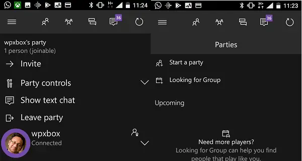 How do you go to game chat on xbox one How To Use Party Chat On Xbox One Windows 10 Android And Ios
