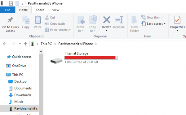 Can T Import Photos From Iphone To Windows 10 Pc