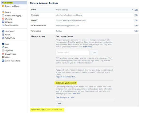 stage inward a novel privacy in addition to information safety debacle How to permanently delete your Facebook Account