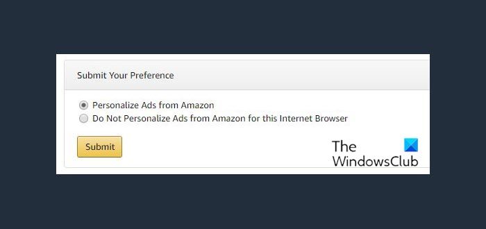 stop Amazon ads from stalking you
