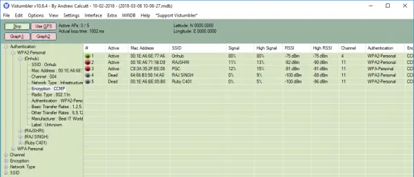 scan wifi channels windows 10