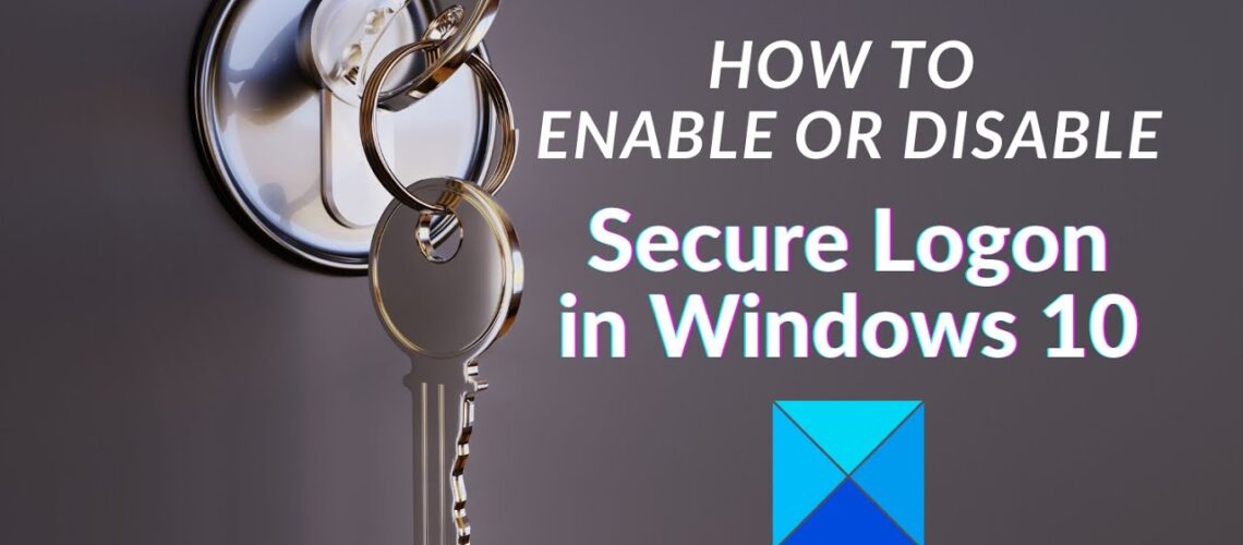 https://www.thewindowsclub.com/secure-logon-ctrl-alt-del-windows