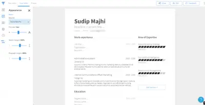 Create Online Resume Visualcv Com Youtube