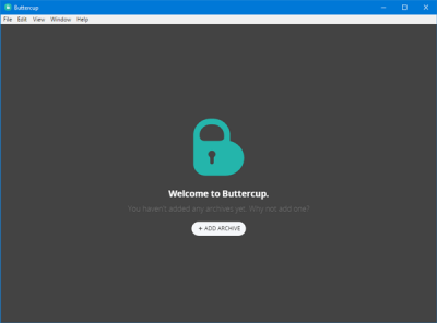 Buttercup password manager