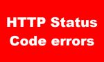 What do common HTTP Status Code errors stand for?