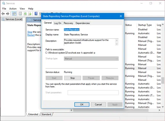 State Repository Service high CPU usage