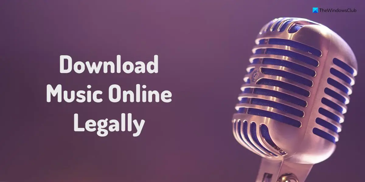 How to download Music online legally