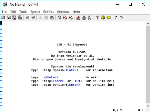 download vim editor for windows 10