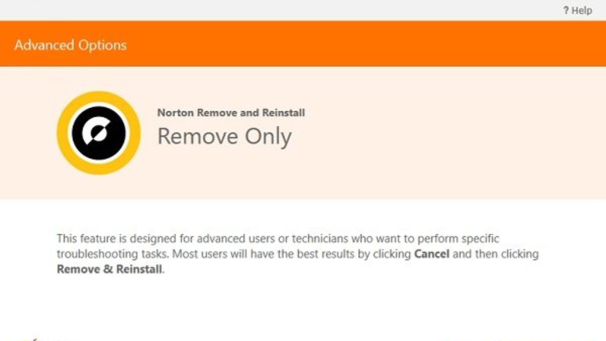 Reinstall Norton Products With Norton Remove And Reinstall Tool