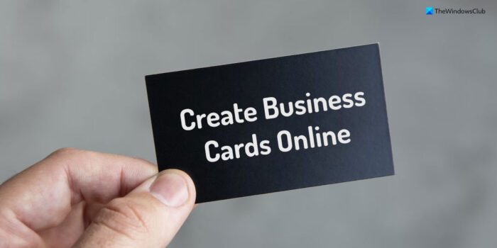 Best free online tools to create Professional Business Cards