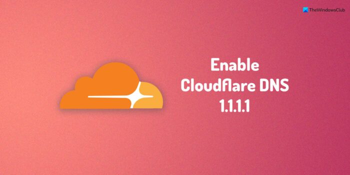 How to setup and use CloudFlare's new DNS service 1.1.1.1