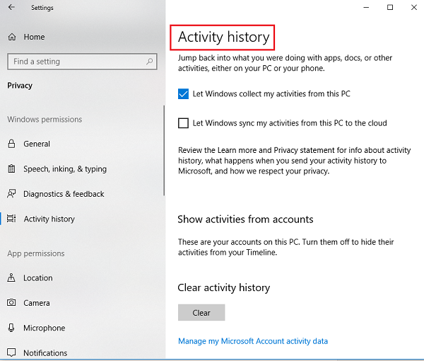 Manage Windows Privacy Permissions on Windows 10 they require to endure modified from fourth dimension to fourth dimension Manage Windows Privacy Permissions on Windows 10