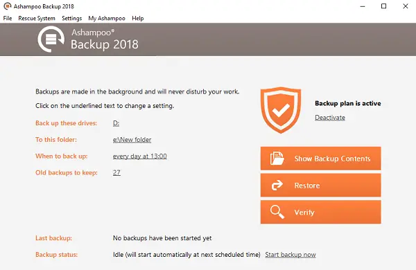 Ashampoo Backup 2018 review