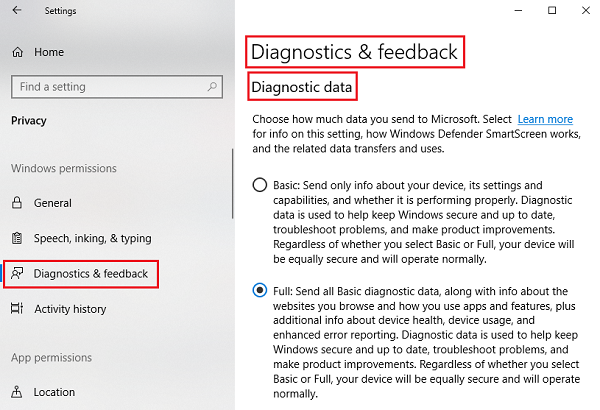 Manage Windows Privacy Permissions on Windows 10 they require to endure modified from fourth dimension to fourth dimension Manage Windows Privacy Permissions on Windows 10