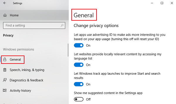 Manage Windows Privacy Permissions on Windows 10 they require to endure modified from fourth dimension to fourth dimension Manage Windows Privacy Permissions on Windows 10