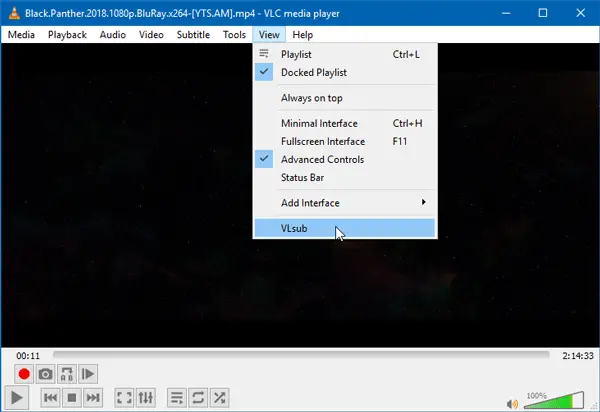 How to download subtitles in VLC media player using VLsub extension - 33