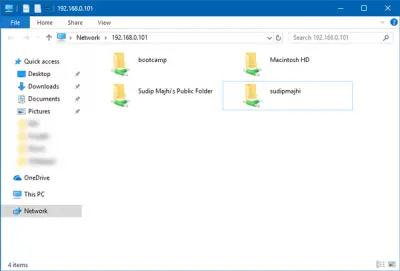 share files between Mac and Windows