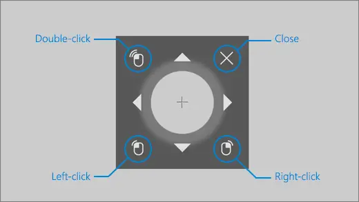 Mouse Control using Eye Control on Windows 10