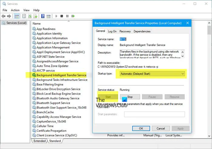 Background Intelligent Transfer Service Background Intelligent Transfer Service