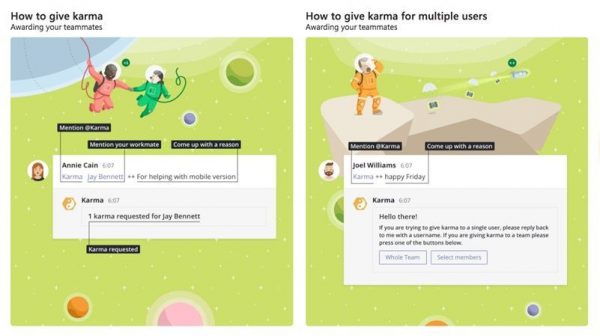 Karmabot for Microsoft Teams
