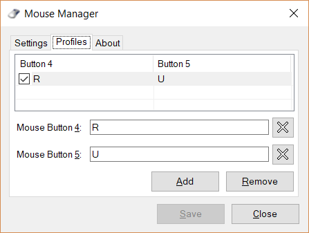 Control what the extra Mouse buttons do using Mouse Manager - 93