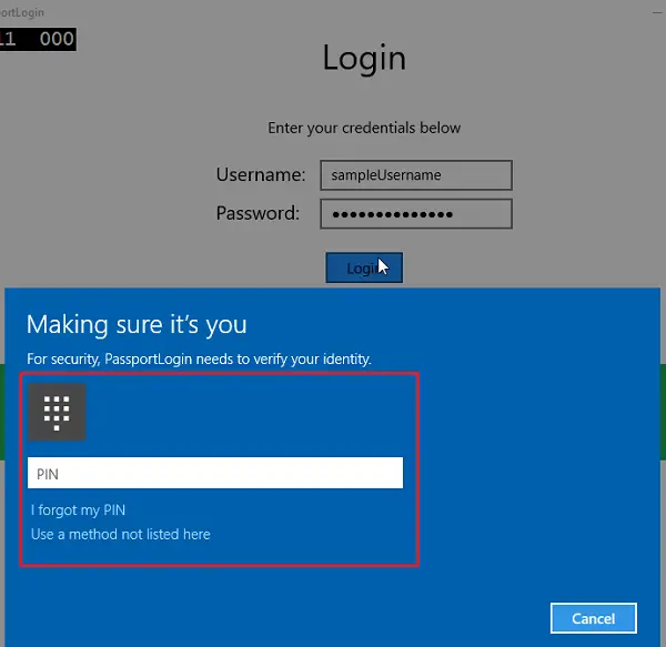 Microsoft Pin Vs Password