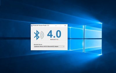 check Bluetooth Version in Windows 10