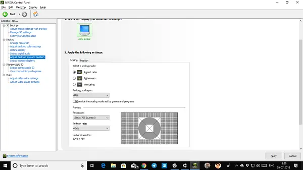 can t adjust screen resolution can t adjust screen resolution